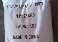 欧州共同体231-673-0ナトリウムのメタ重亜硫酸塩の食品等級のニ酸化硫黄無し65% SMBS Na2S2O5 97%
