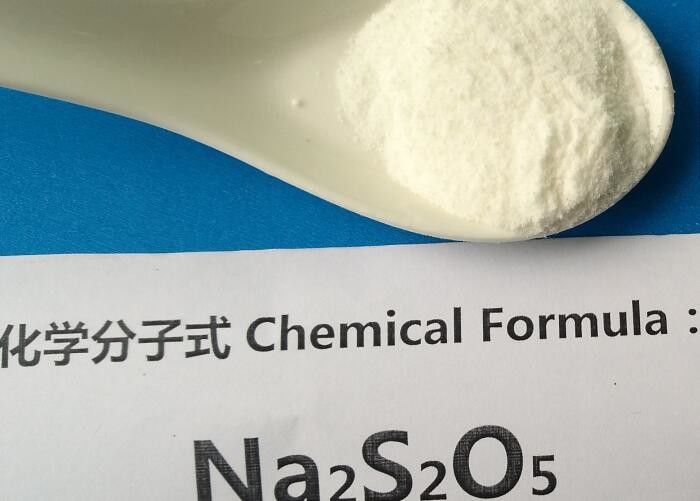 ISO 9001ナトリウムのメタ重亜硫酸塩の食品等級酸化防止CAS 7681 57 4無し